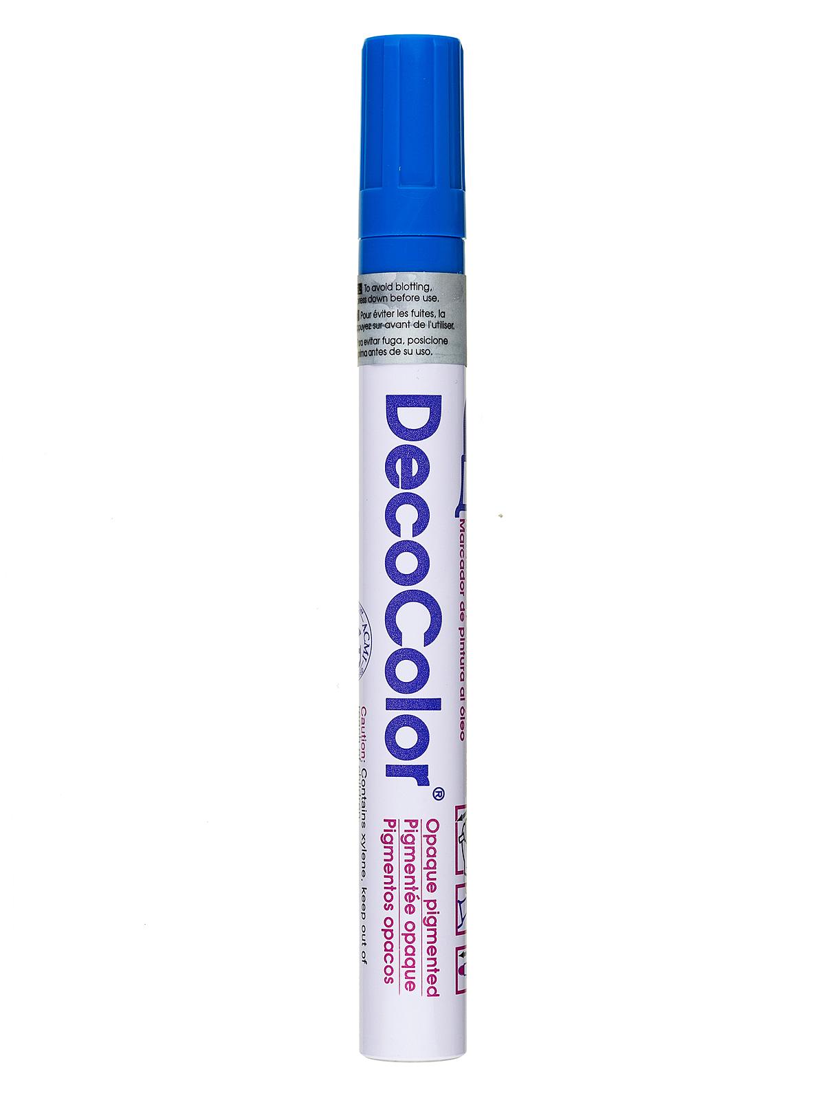 Decocolor Oil-Based Paint Markers blue broad