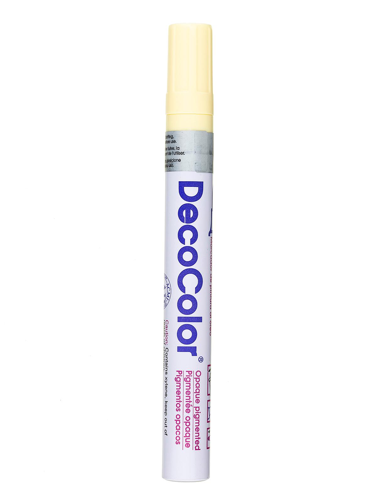 Decocolor Oil-based Paint Markers Cream Yellow Broad