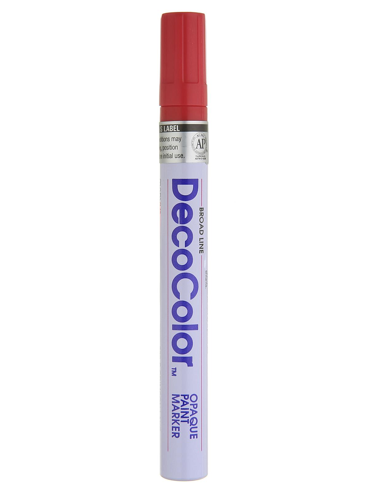 Decocolor Oil-based Paint Markers Crimson Lake Broad
