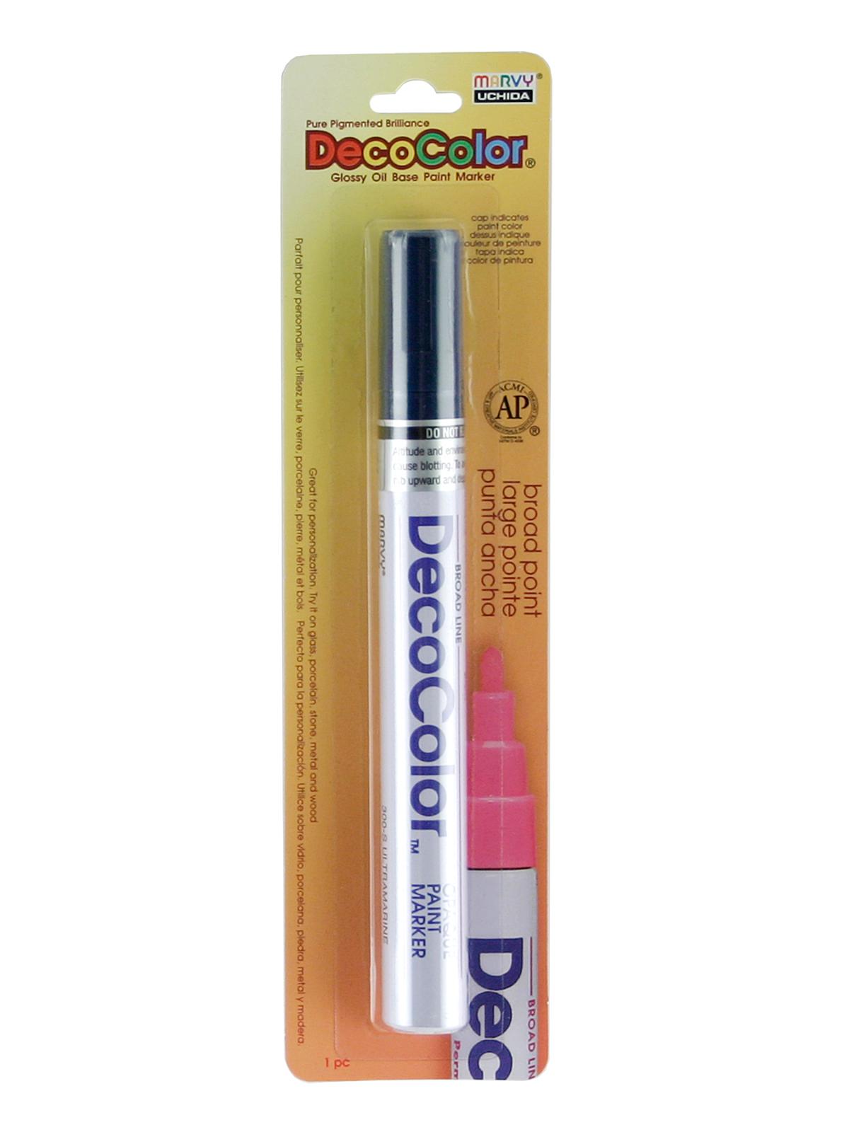 Decocolor Oil-Based Paint Markers ultramarine broad