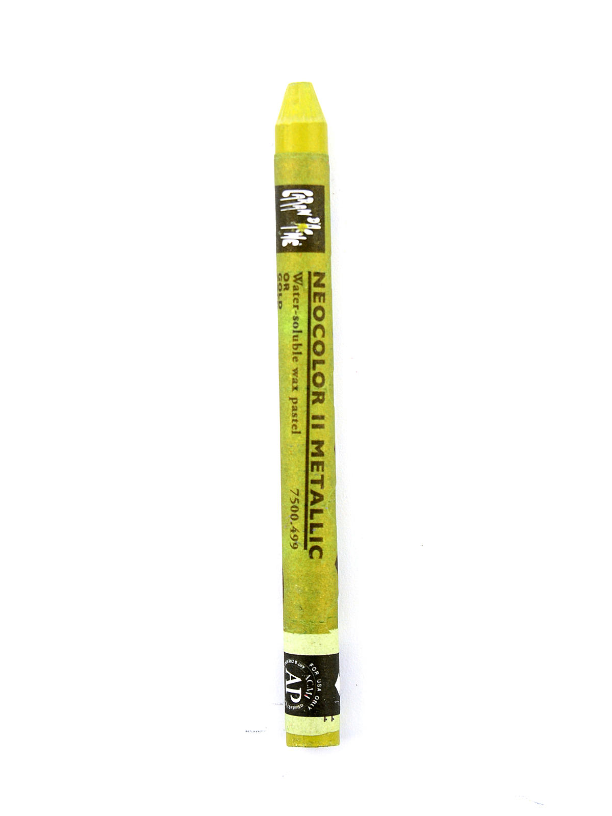 Neocolor II Aquarelle Water Soluble Wax Pastels gold