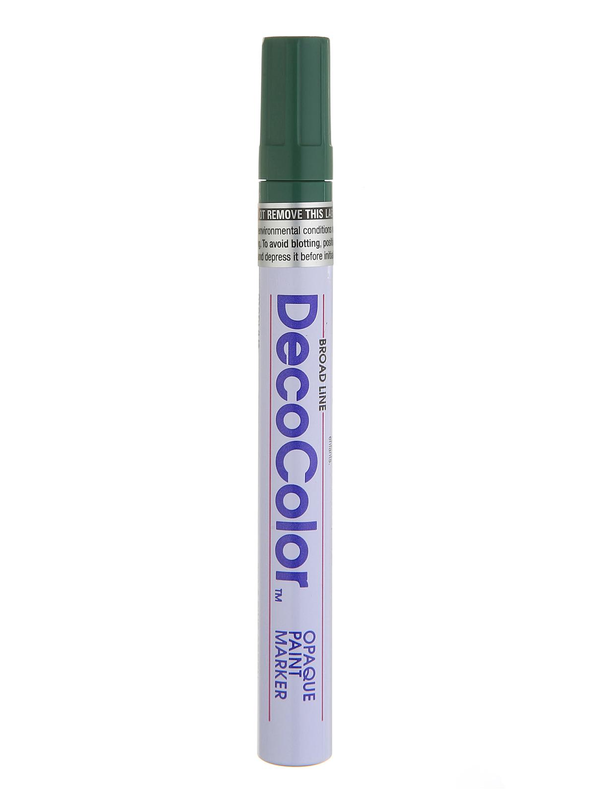 Decocolor Oil-based Paint Markers Pine Green Broad