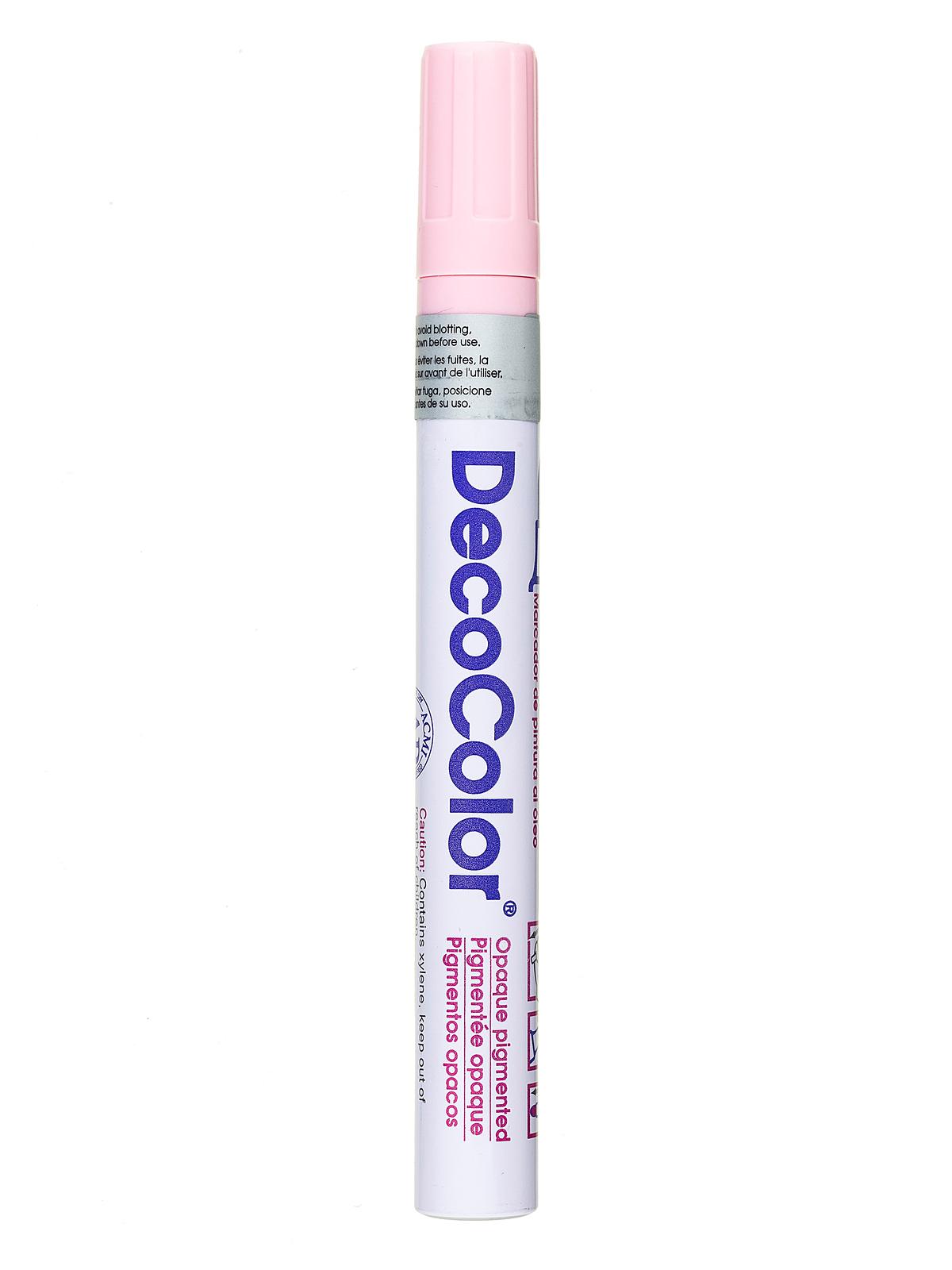Decocolor Oil-Based Paint Markers blush pink broad