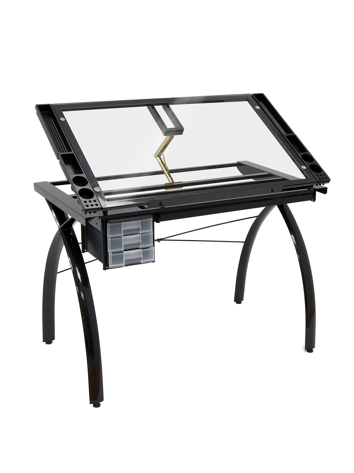 Futura Craft Station craft station black   clear glass