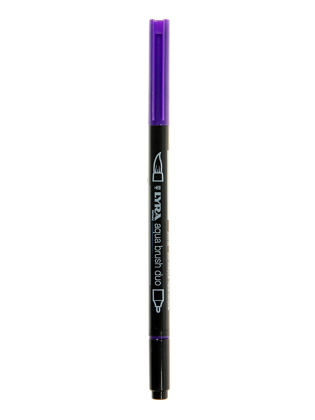 Aqua Brush Duo Markers blue violet