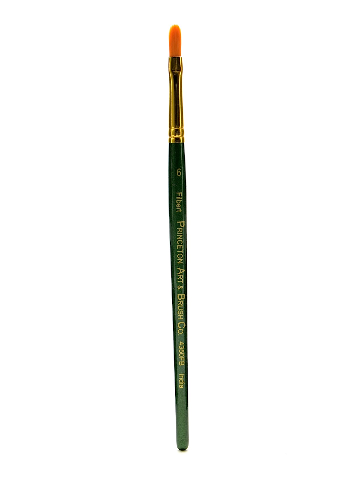 Series 4350 Lauren Short Handle Brushes 6 filbert