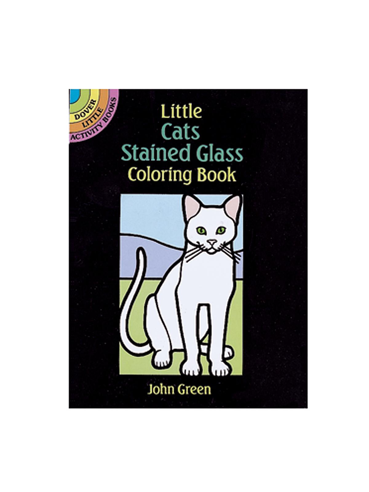 Cats-stained Glass Coloring Book Cats-stained Glass Coloring Book