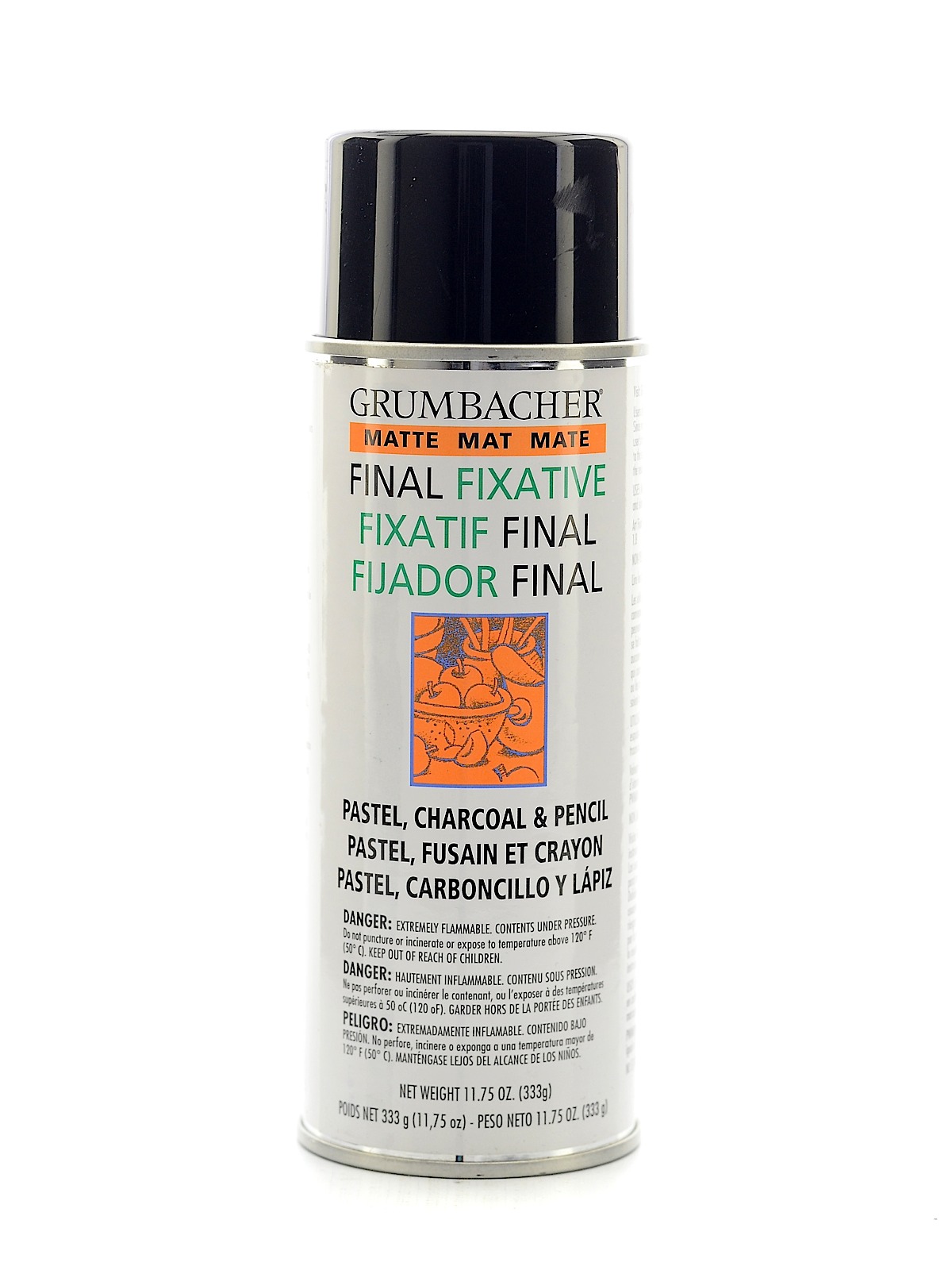 Hard Final Spray Fixative Matte 11.75 Oz.