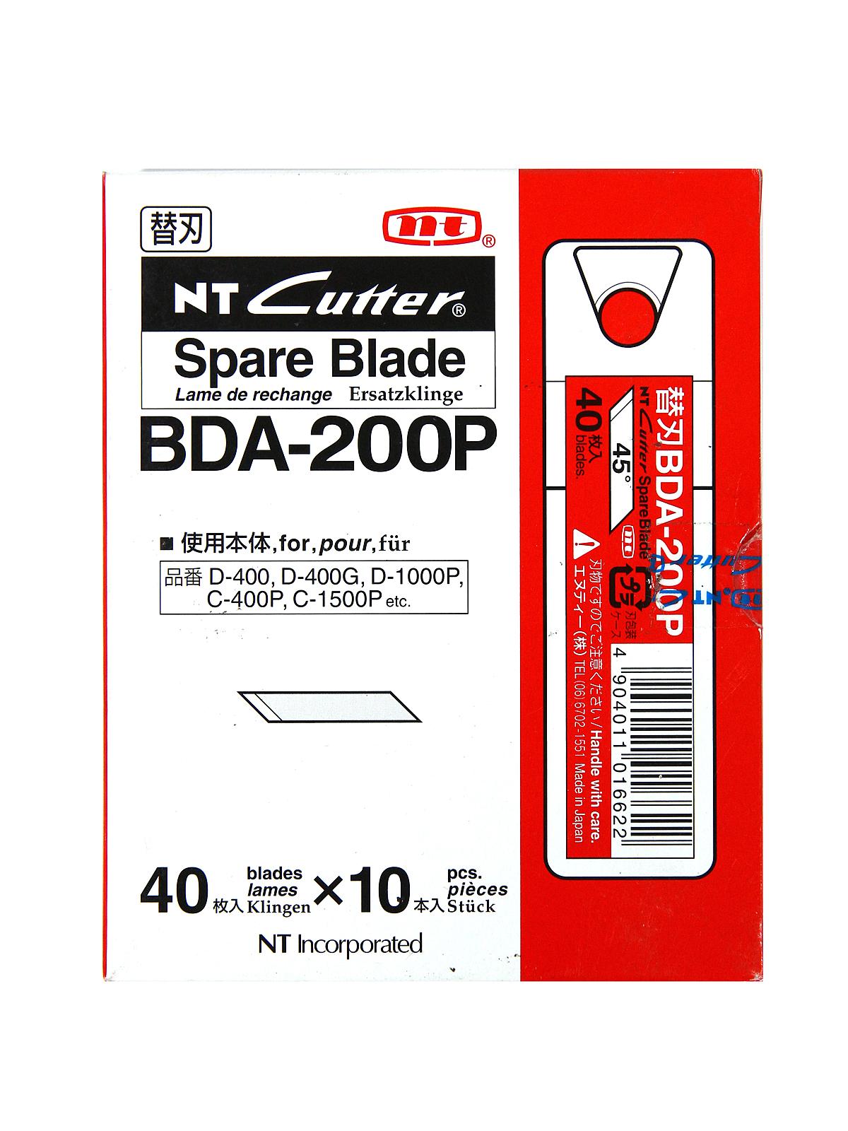 EV-R-Round Circle Cutter pack of 40 refill blades
