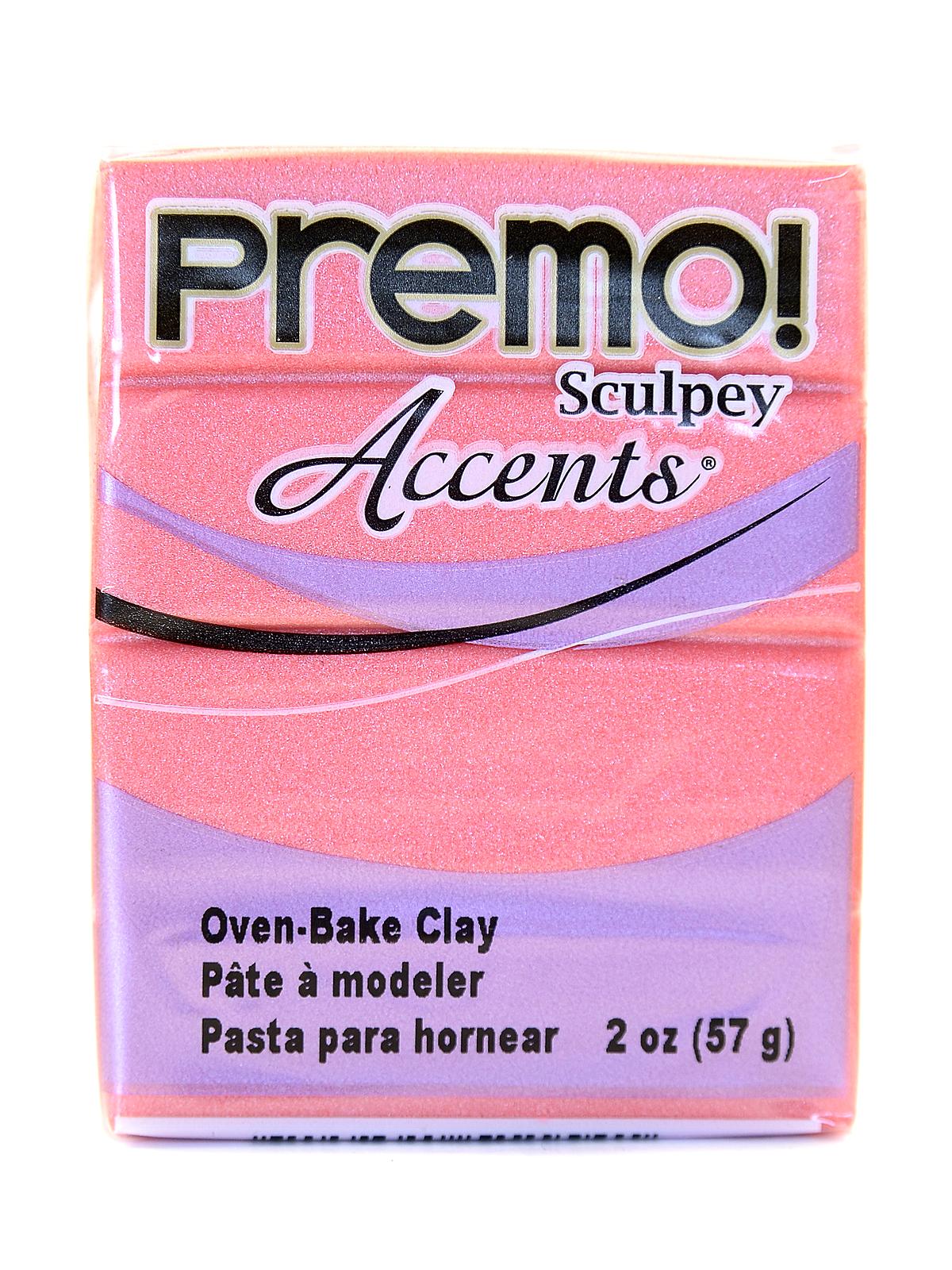 Premo Premium Polymer Clay sunset pearl 2 oz.