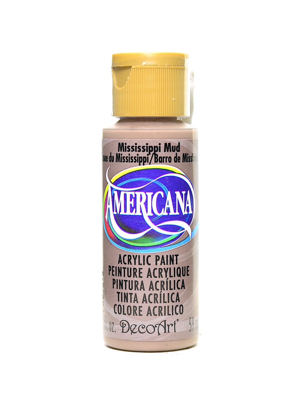 Americana Acrylic Paints Mississippi mud 2 oz.