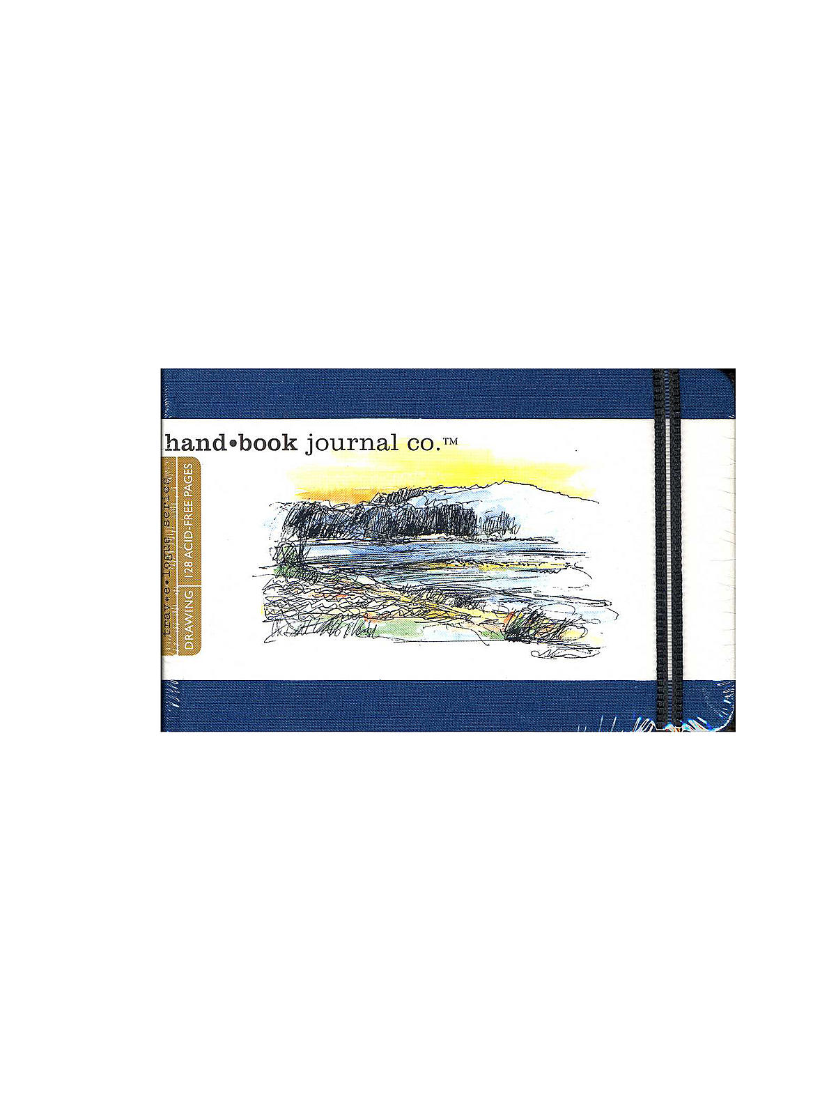 Travelogue Drawing Journals 3 1 2 In. X 5 1 2 In. Landscape Ultramarine Blue