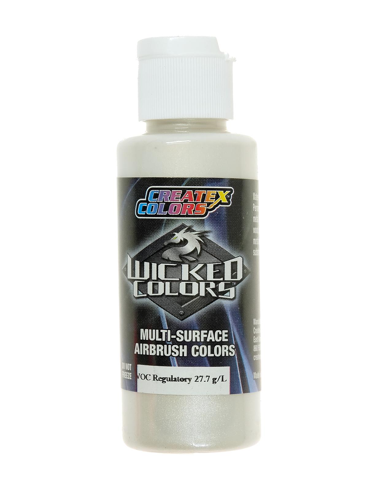 Wicked Colors pearl white 2 oz.