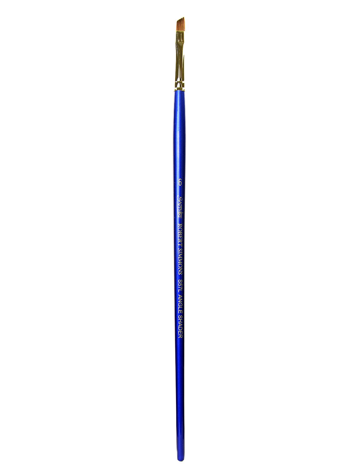 Sapphire Series Synthetic Brushes Long Handle 6 Angle