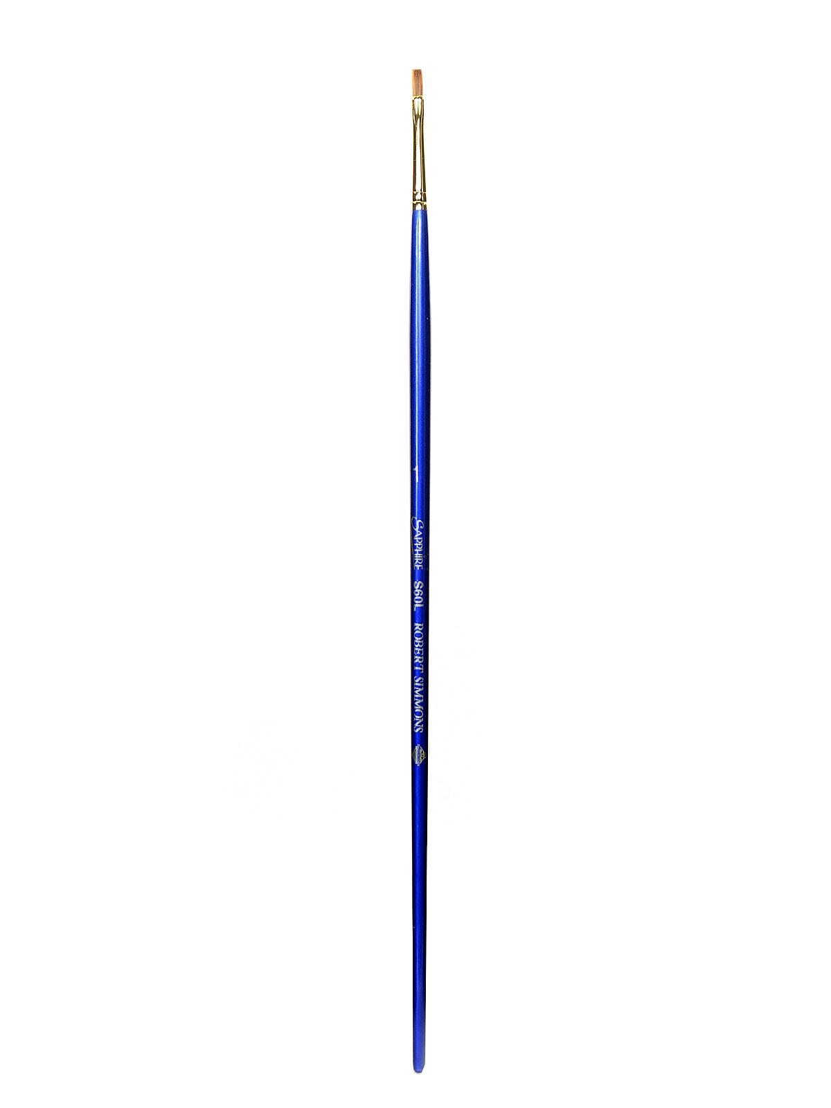 Sapphire Series Synthetic Brushes Long Handle 1 Bright