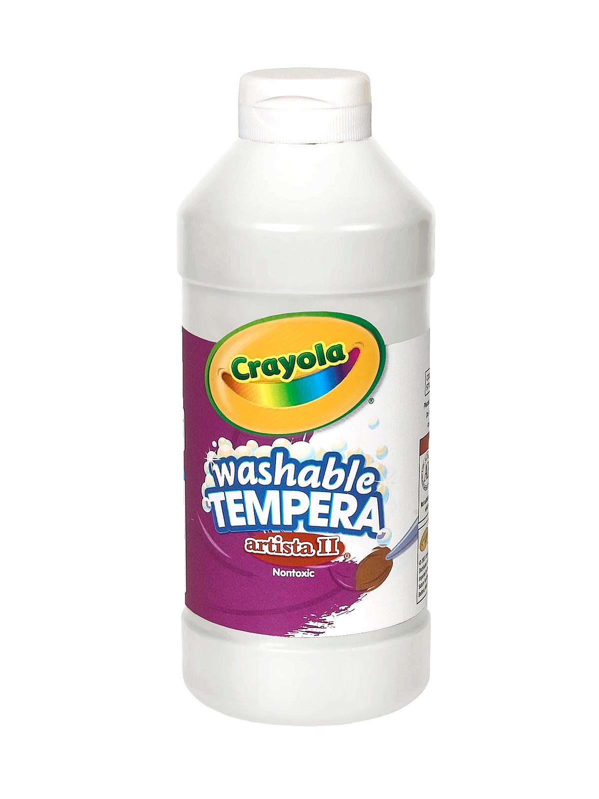 Artista II Liquid Tempera Paint white 16 oz.