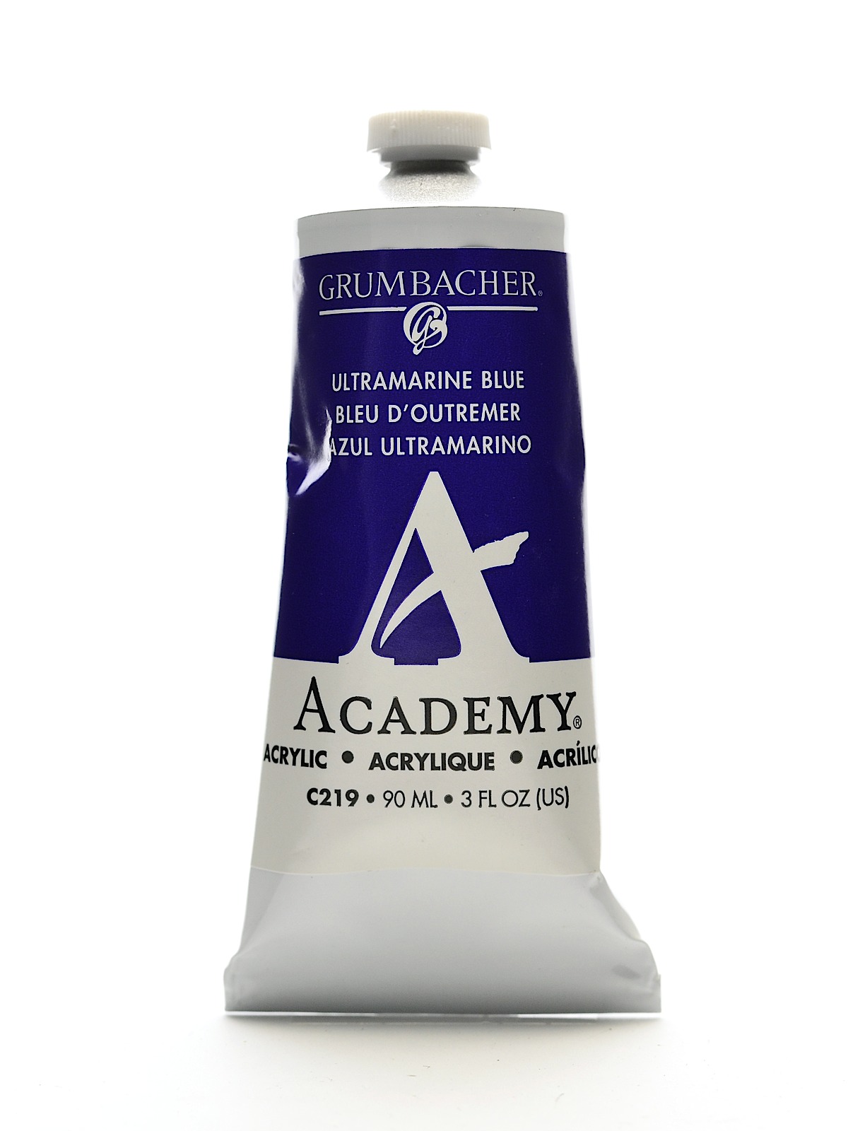 Academy Acrylic Colors ultramarine blue 3 oz. (90 ml)