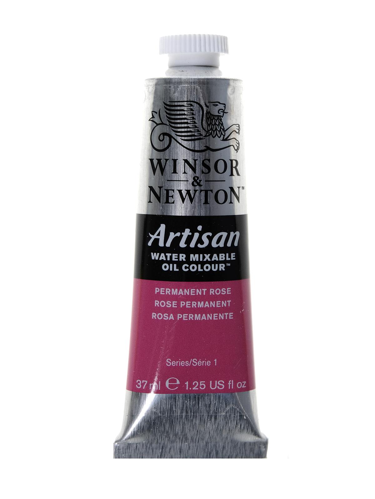 Artisan Water Mixable Oil Colours permanent rose 37 ml 502