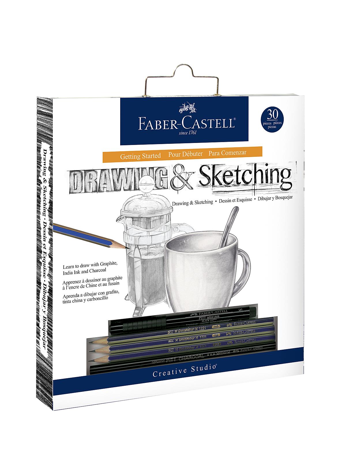 Creative Studio Getting Started Drawing & Sketching Set Drawing & Sketching Set