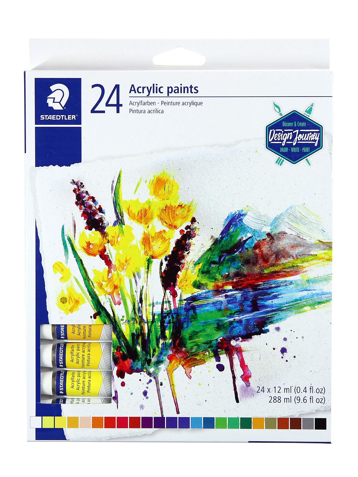 Acrylic Paints Set Of 24