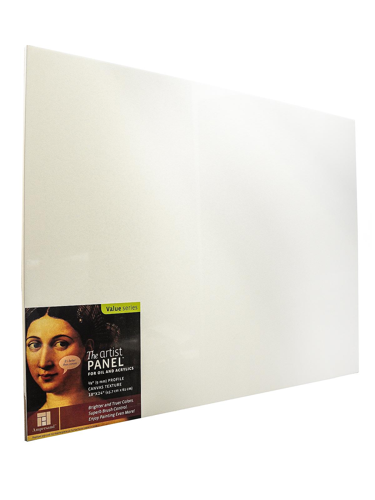 The Artist Panel Canvas Texture Flat Profile 18 In. X 24 In. 3 8 In.