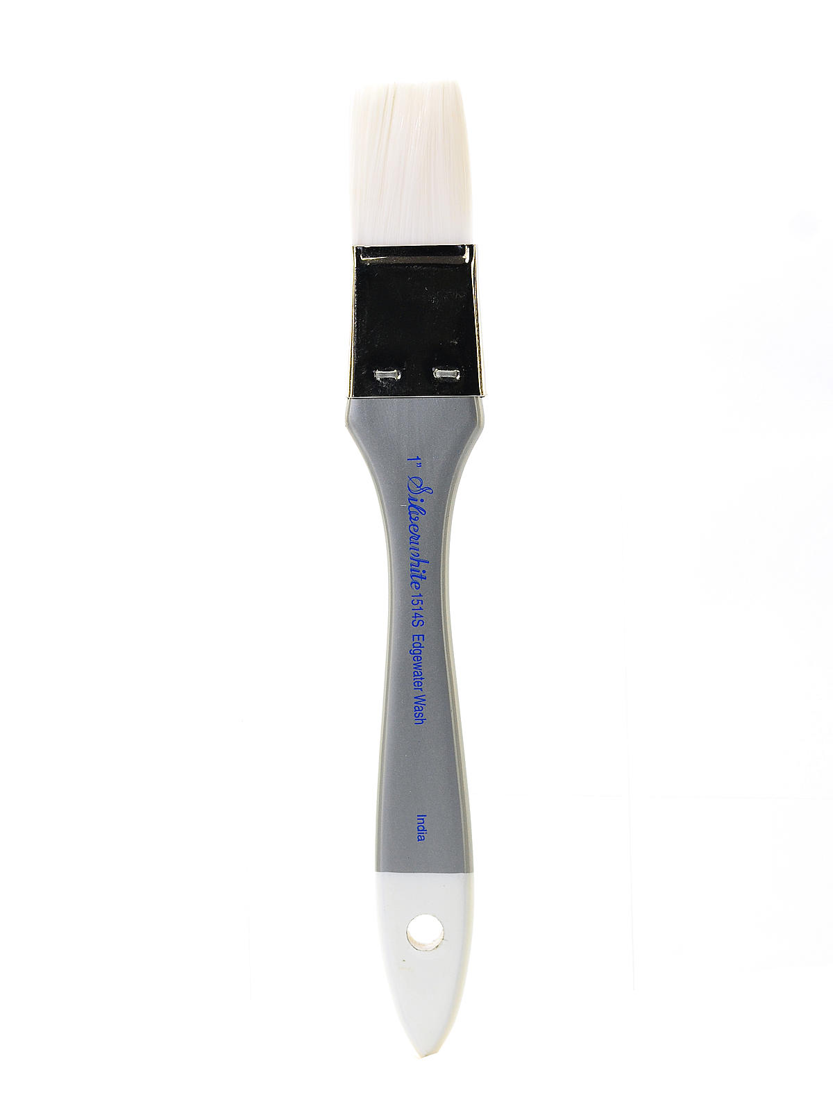 Silverwhite Series Synthetic Brushes Long Handle 1 in. wash