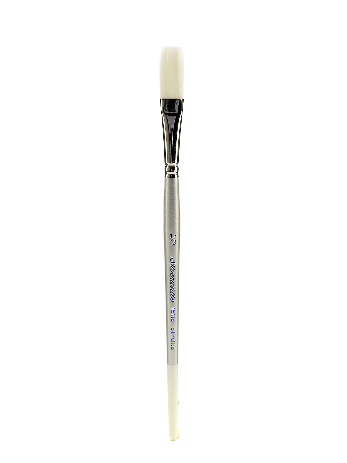 Silverwhite Series Synthetic Brushes Short Handle 1 2 in. stroke