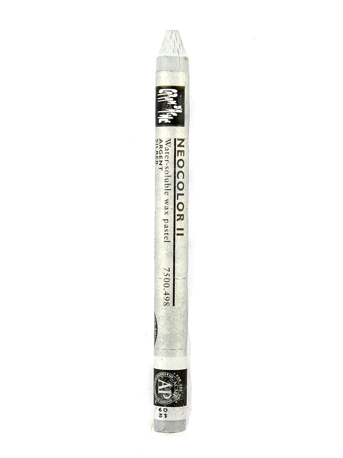 Neocolor II Aquarelle Water Soluble Wax Pastels silver