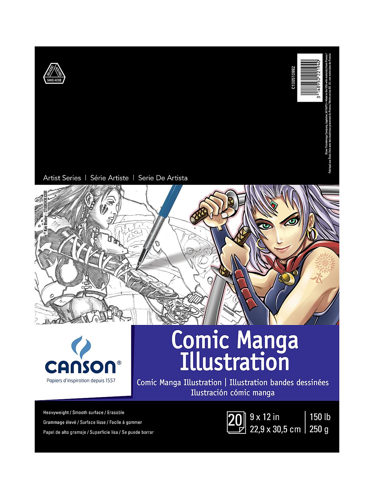 Fanboy Comic and Manga Drawing Pad 9 in. x 12 in.