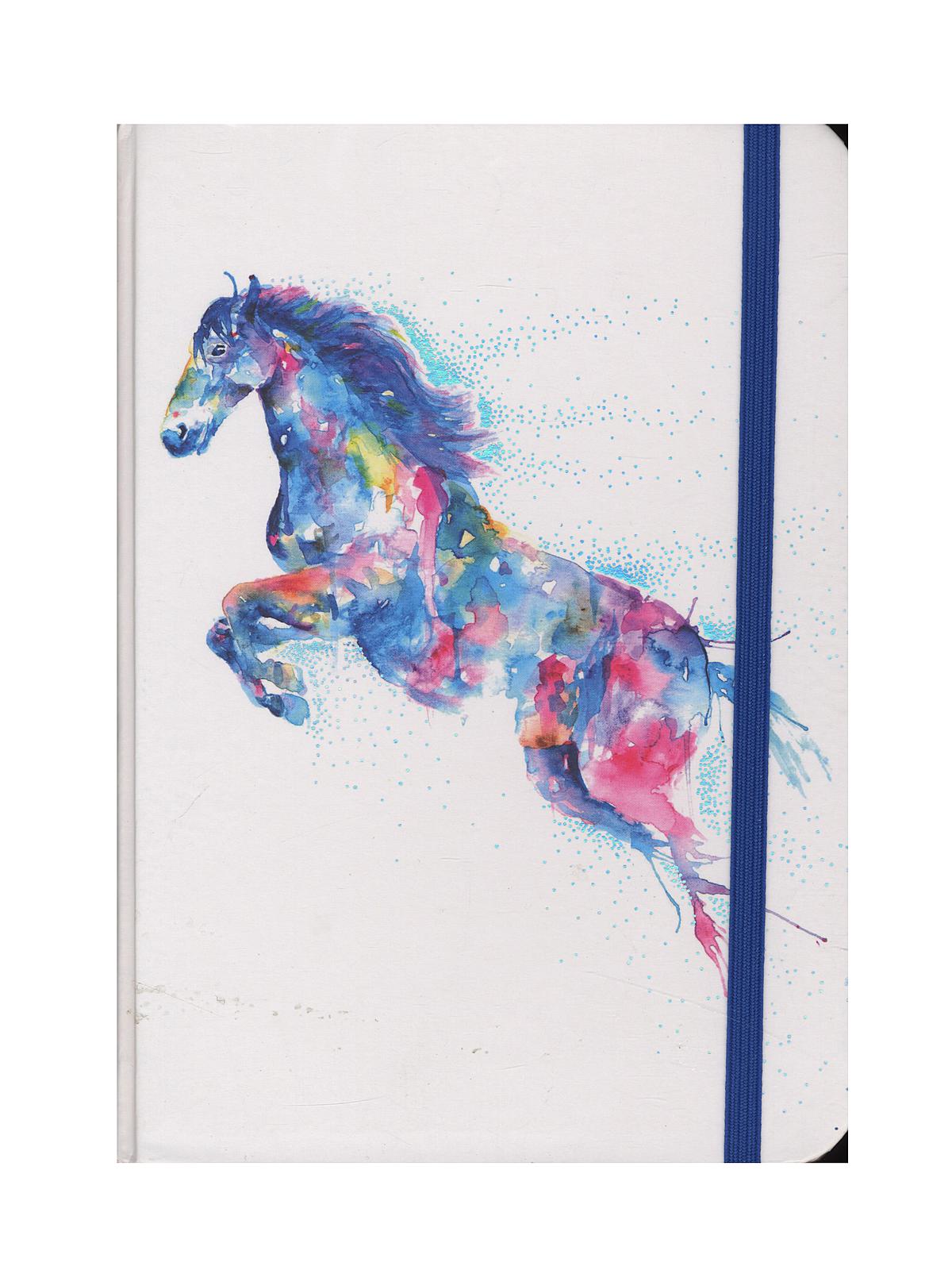 Small Format Journals Watercolor Horse 5 In. X 7 In. 160 Pages, Lined