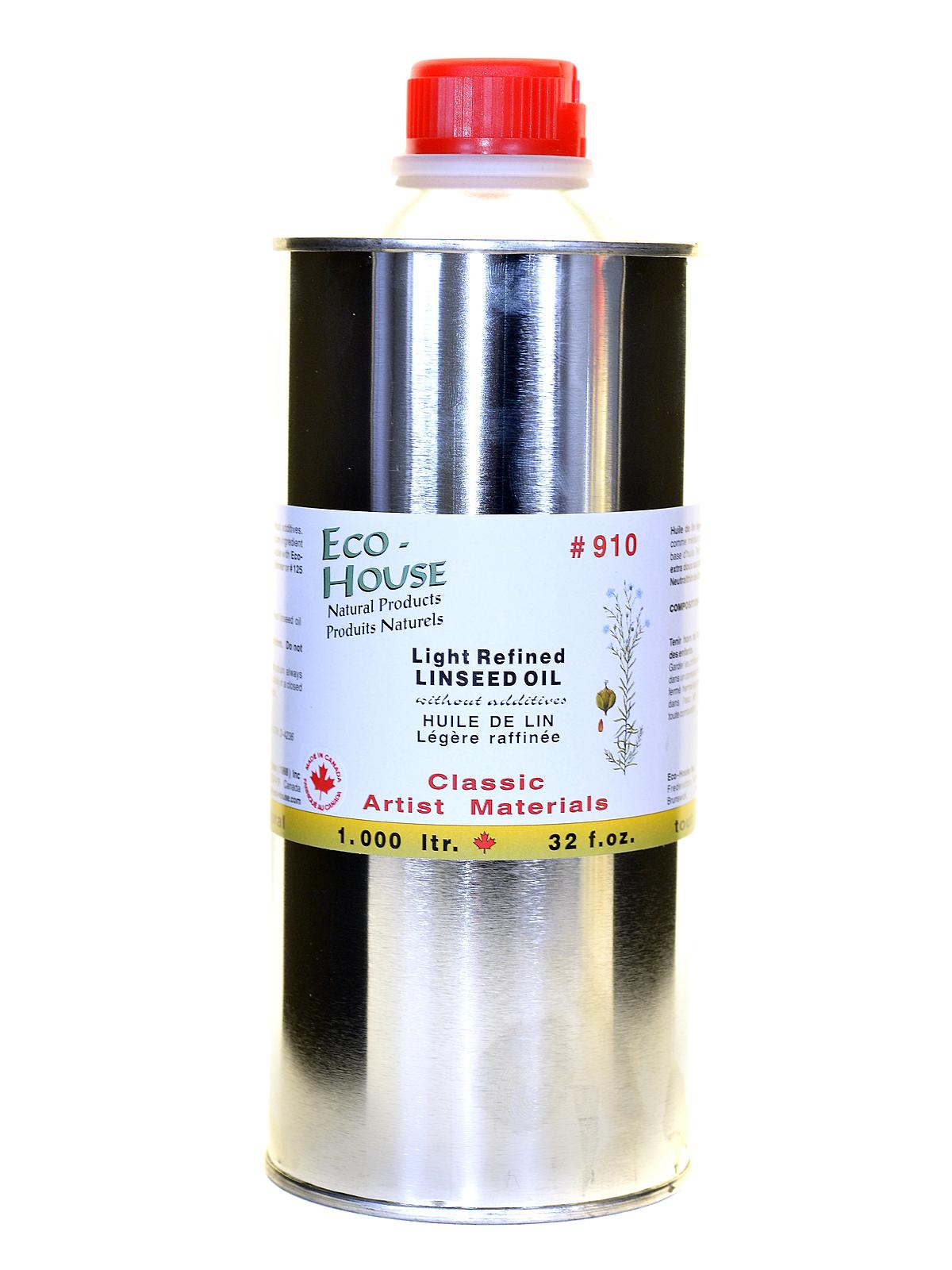 Light Refined Linseed Oil 32 oz.