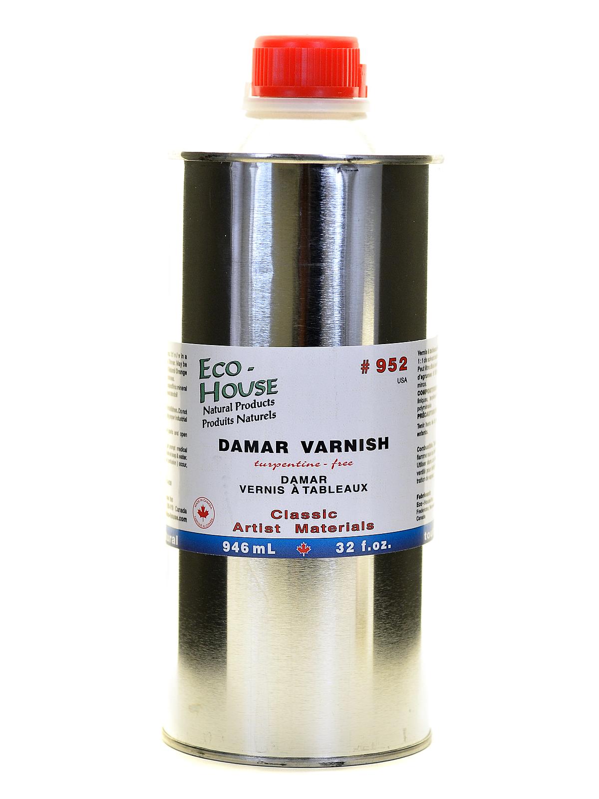 Damar Gloss Varnish 32 oz.