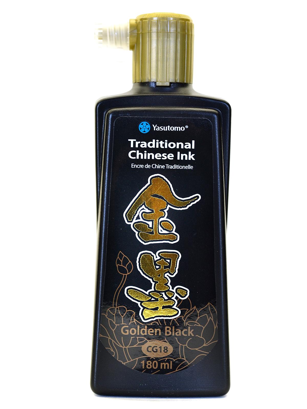 Metallic Chinese Inks gold black 180 ml