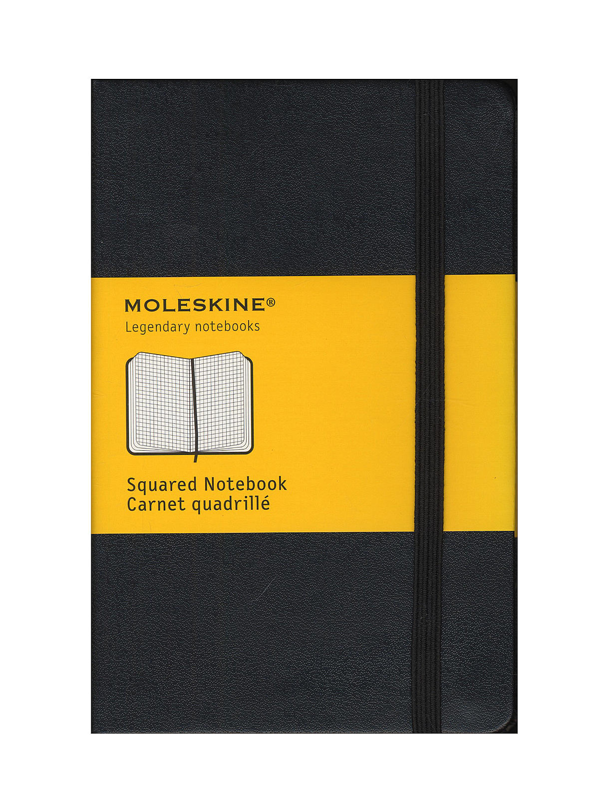 Classic Hard Cover Notebooks black 3 1 2 in. x 5 1 2 in. 192 pages, squared
