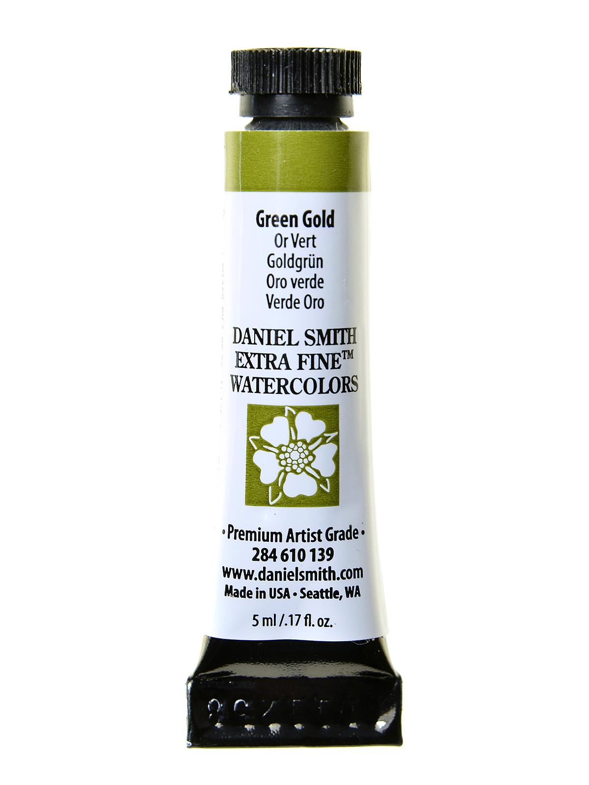Extra Fine Watercolors green gold 5 ml