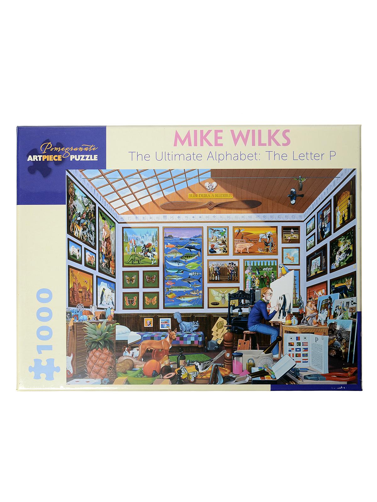 1000-piece Jigsaw Puzzles Mike Wilks: The Ultimate Alphabet Letter P