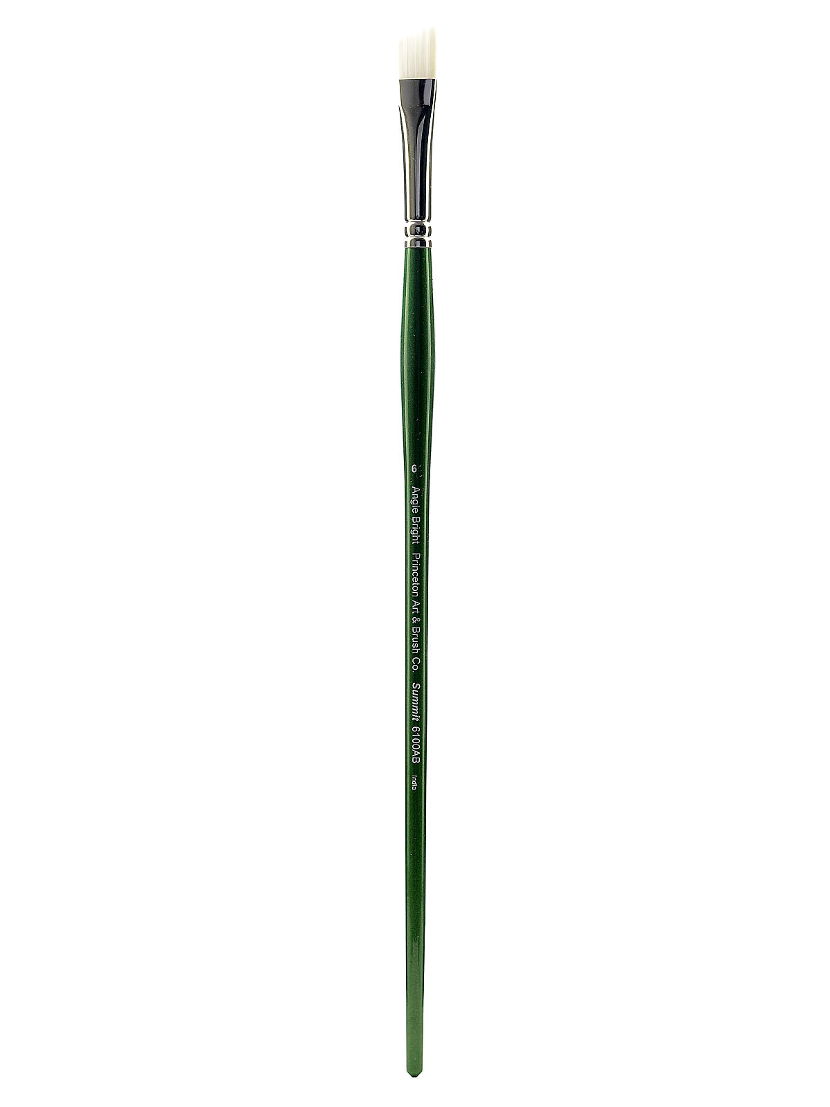Series 6100 Summit White Synthetic Long Handle Brushes 6 angle bright