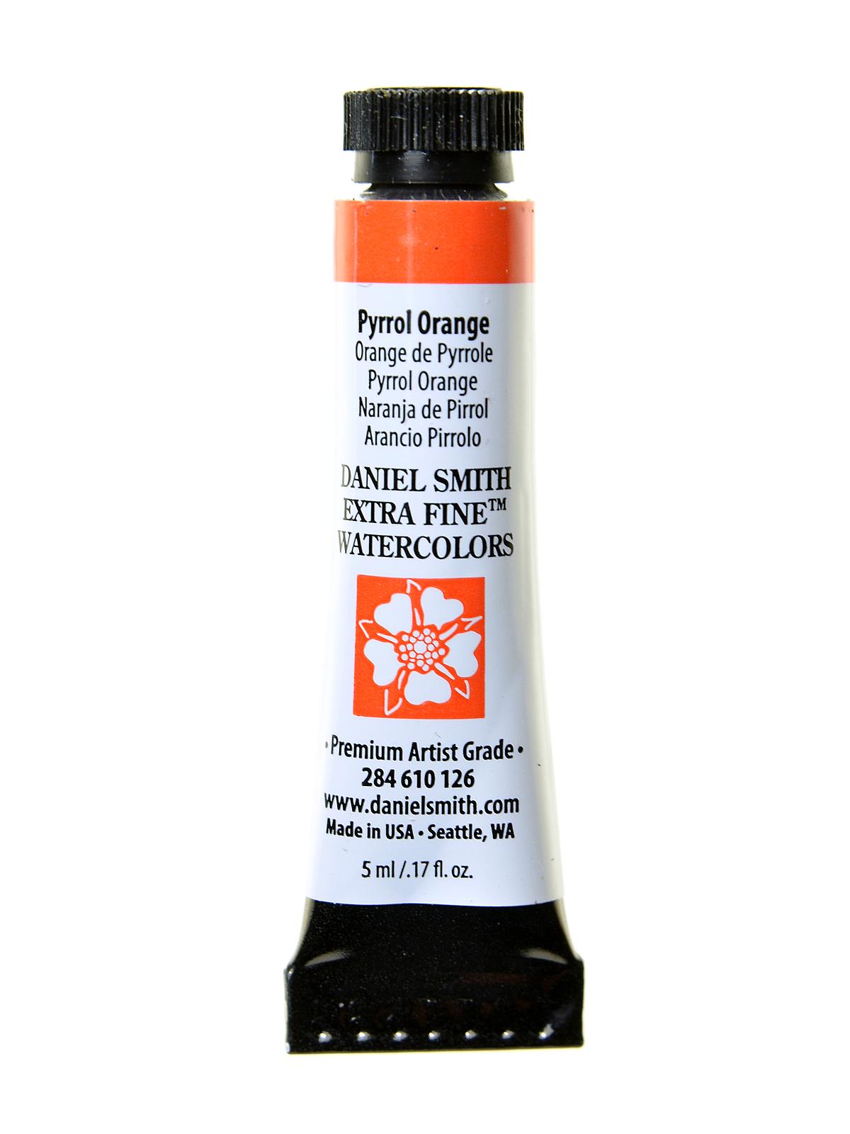 Extra Fine Watercolors pyrrol orange 5 ml