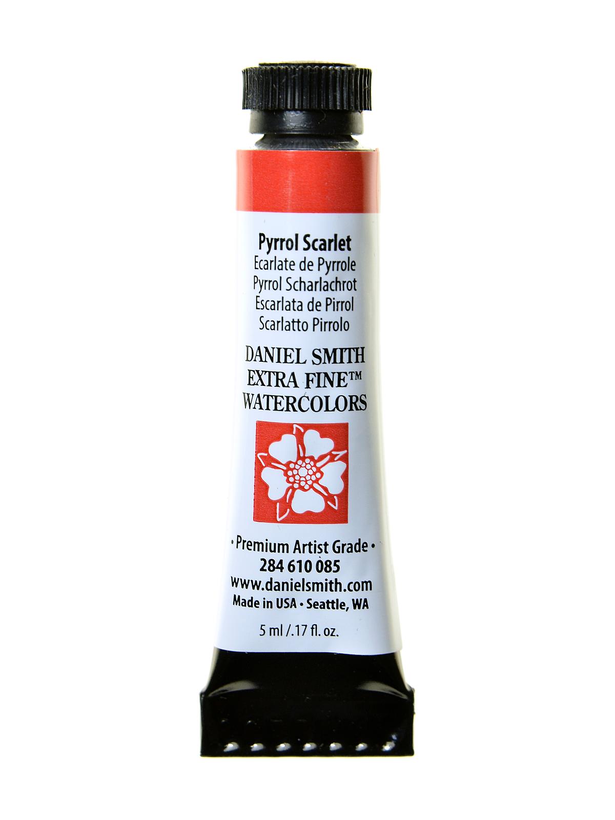 Extra Fine Watercolors pyrrol scarlet 5 ml