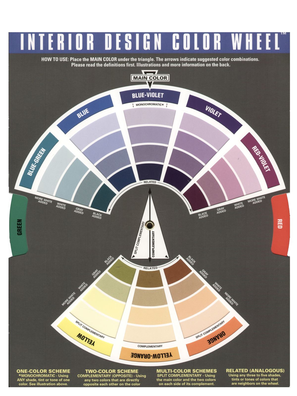 Interior Design Wheel Interior Design Color Wheel