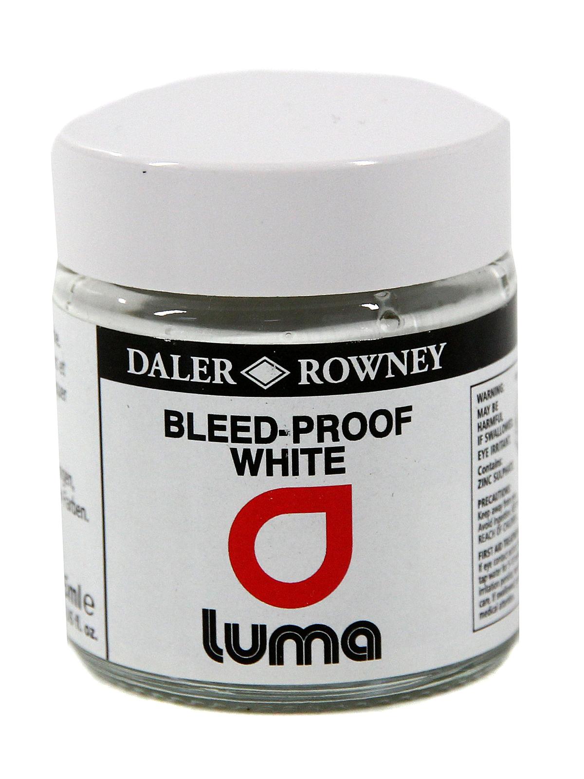 Luma Bleed Proof White Opaque White