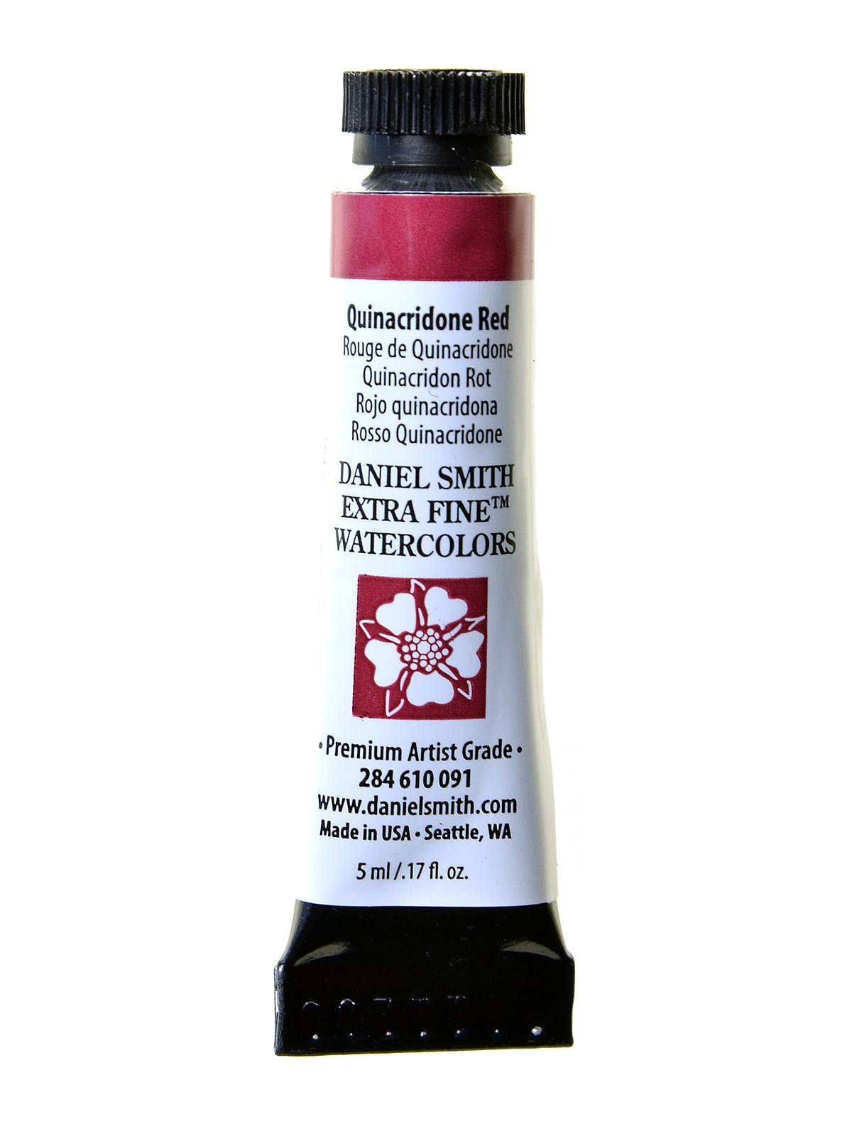 Extra Fine Watercolors quinacridone red 5 ml