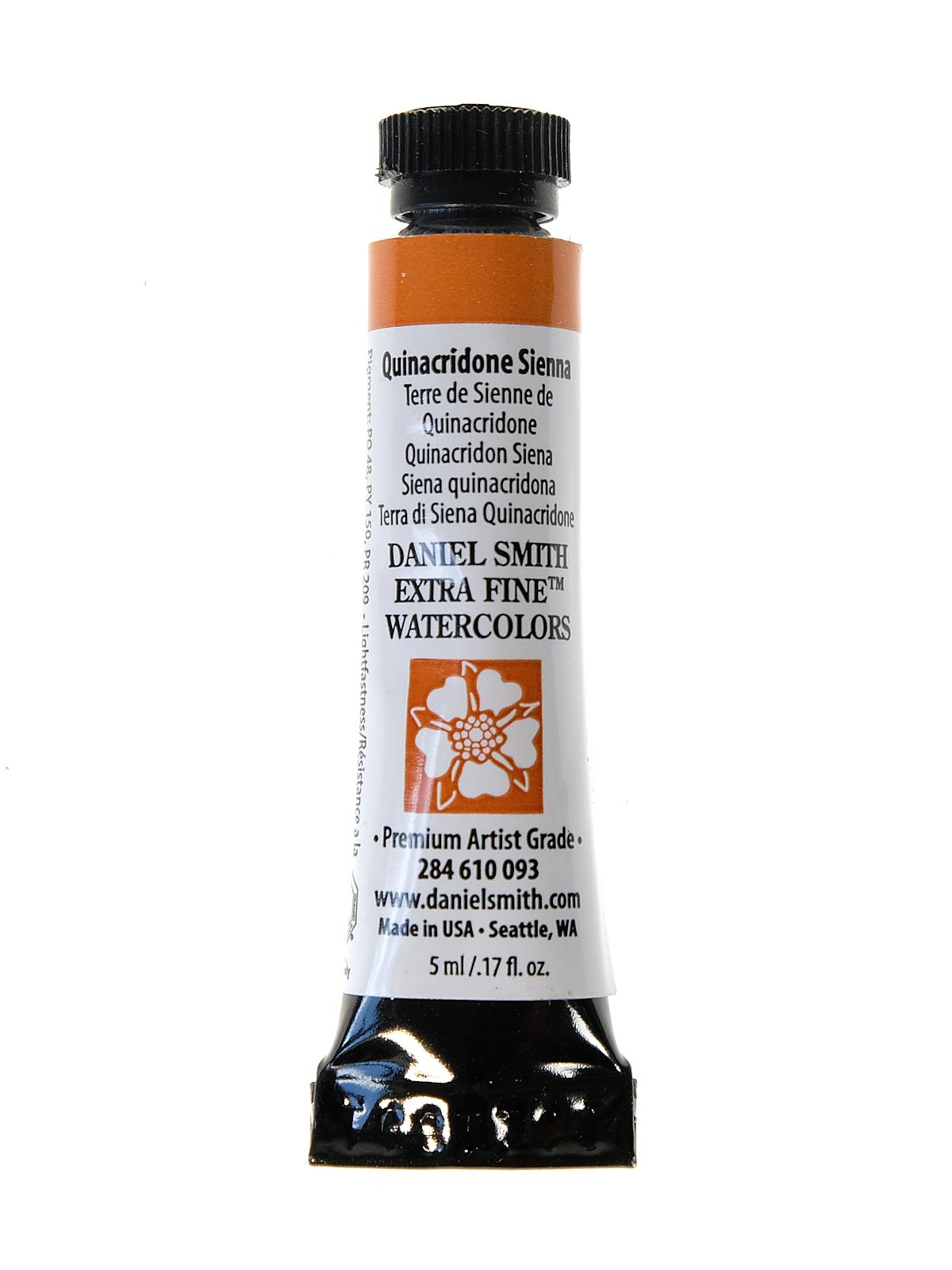 Extra Fine Watercolors quinacridone sienna 5 ml
