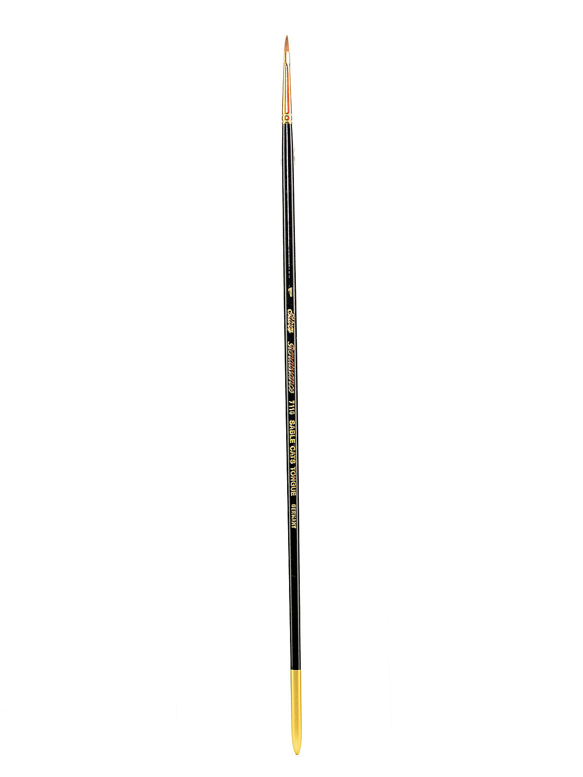 Renaissance Series Brushes Long Handle 1 Cat's Tongue 7110