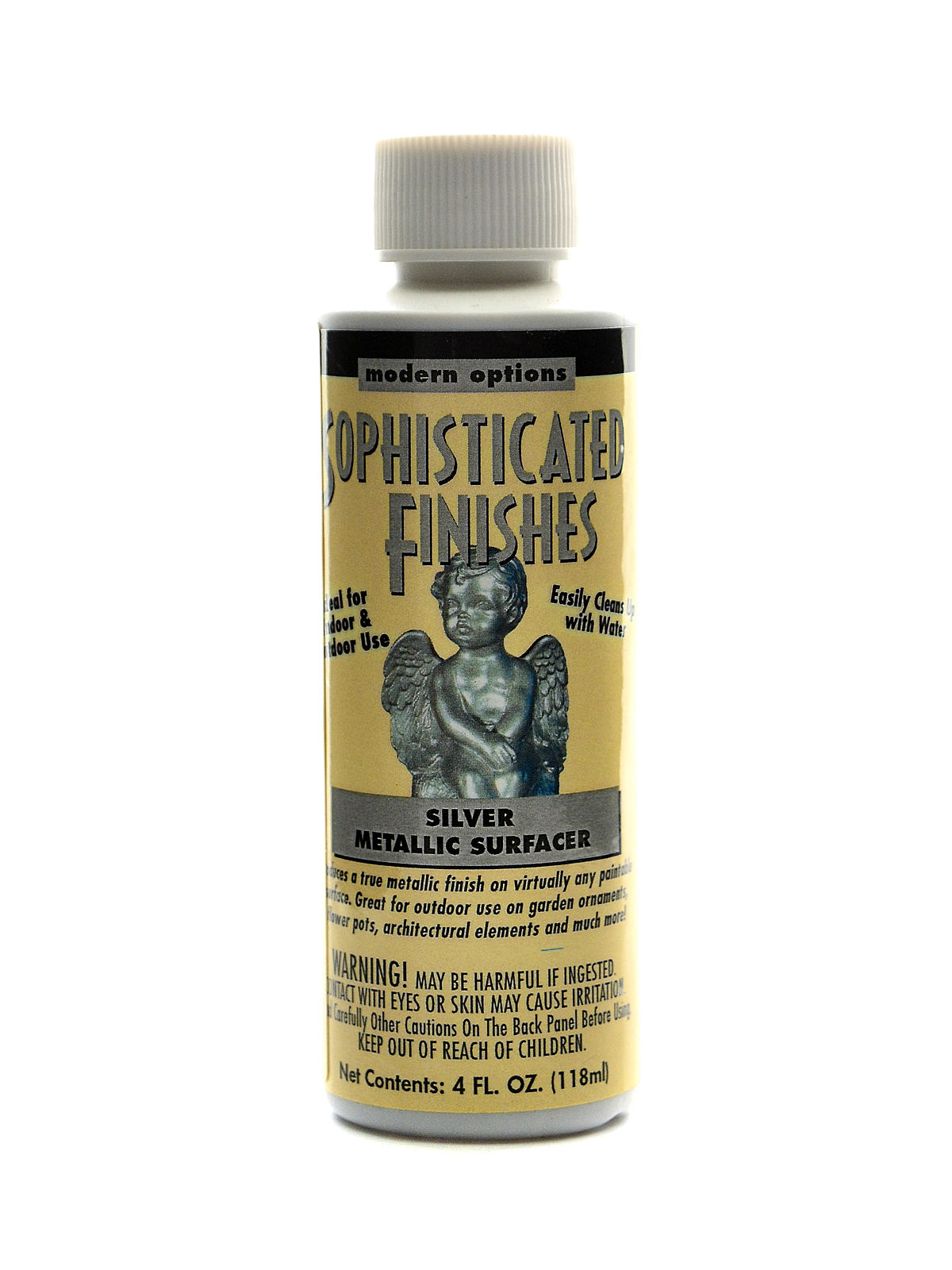 Sophisticated Finishes Metallic Surfacers silver 4 oz.