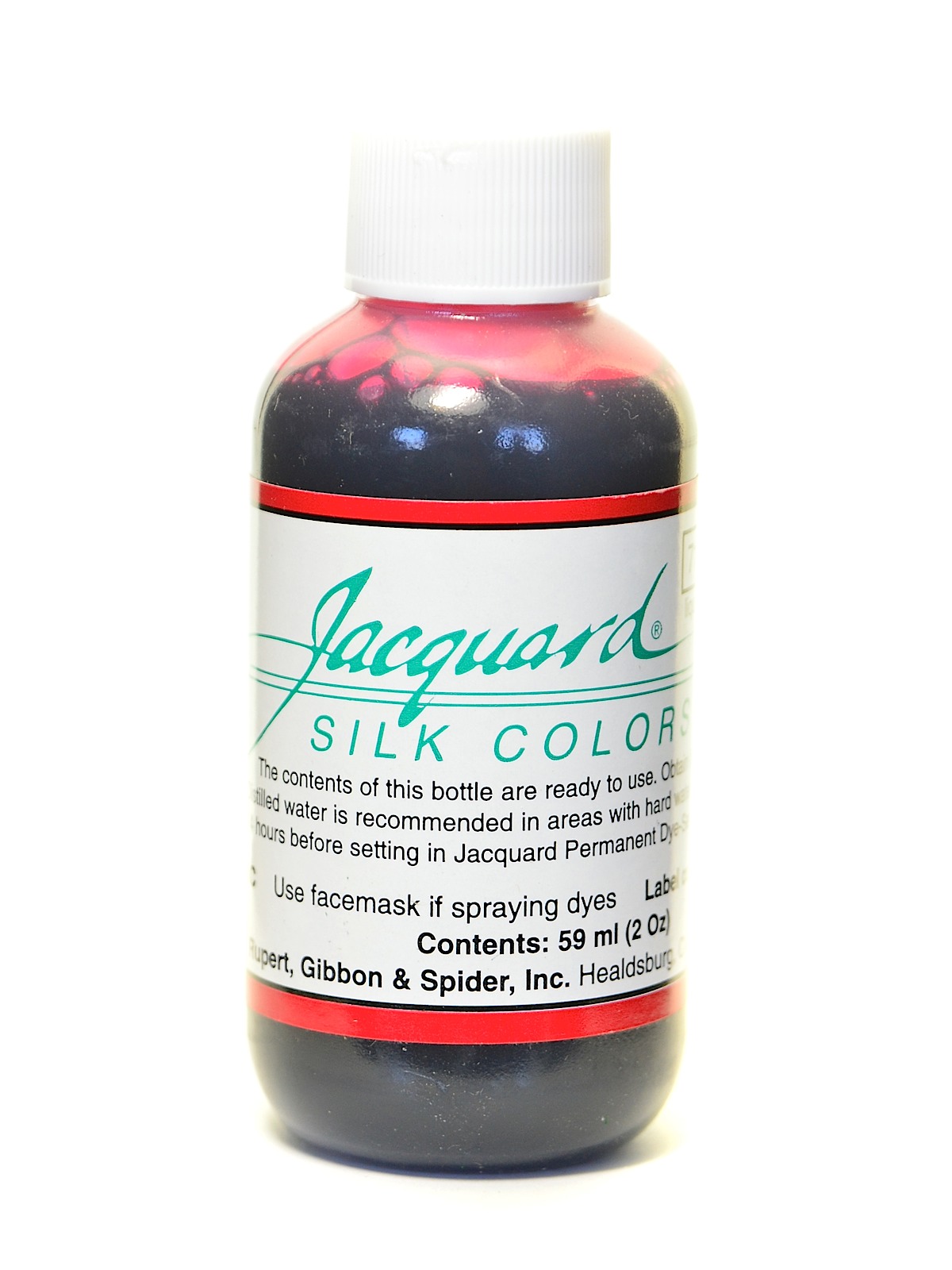 Green Label Silk Colors carmine red