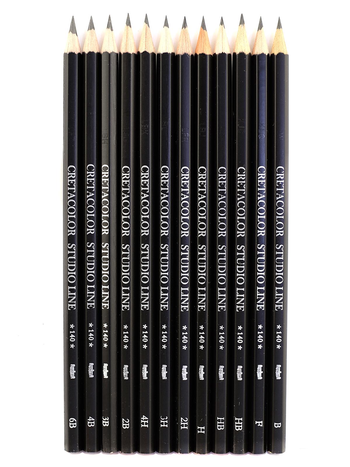 Artist Studio Sets Graphite Pencils Set Set Of 12