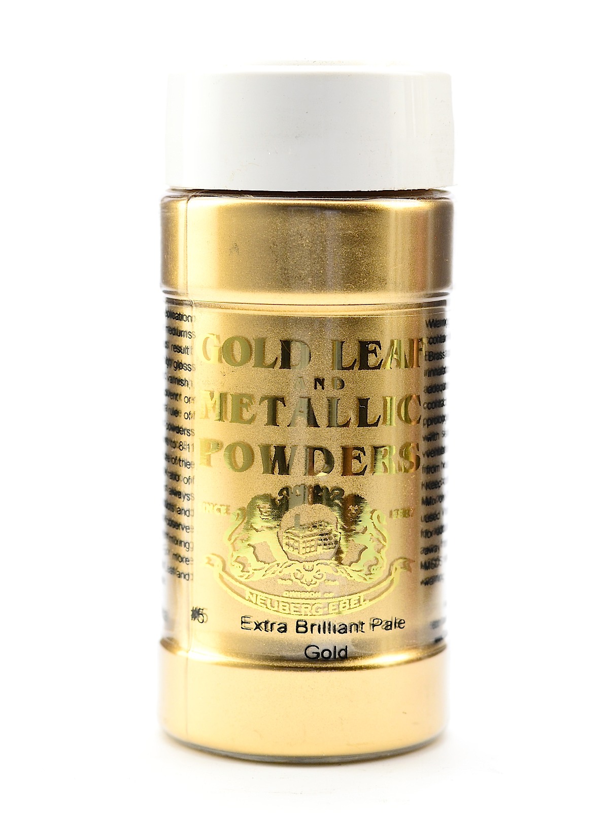 Metallic and Mica Powders extra brilliant pale gold 2 oz.