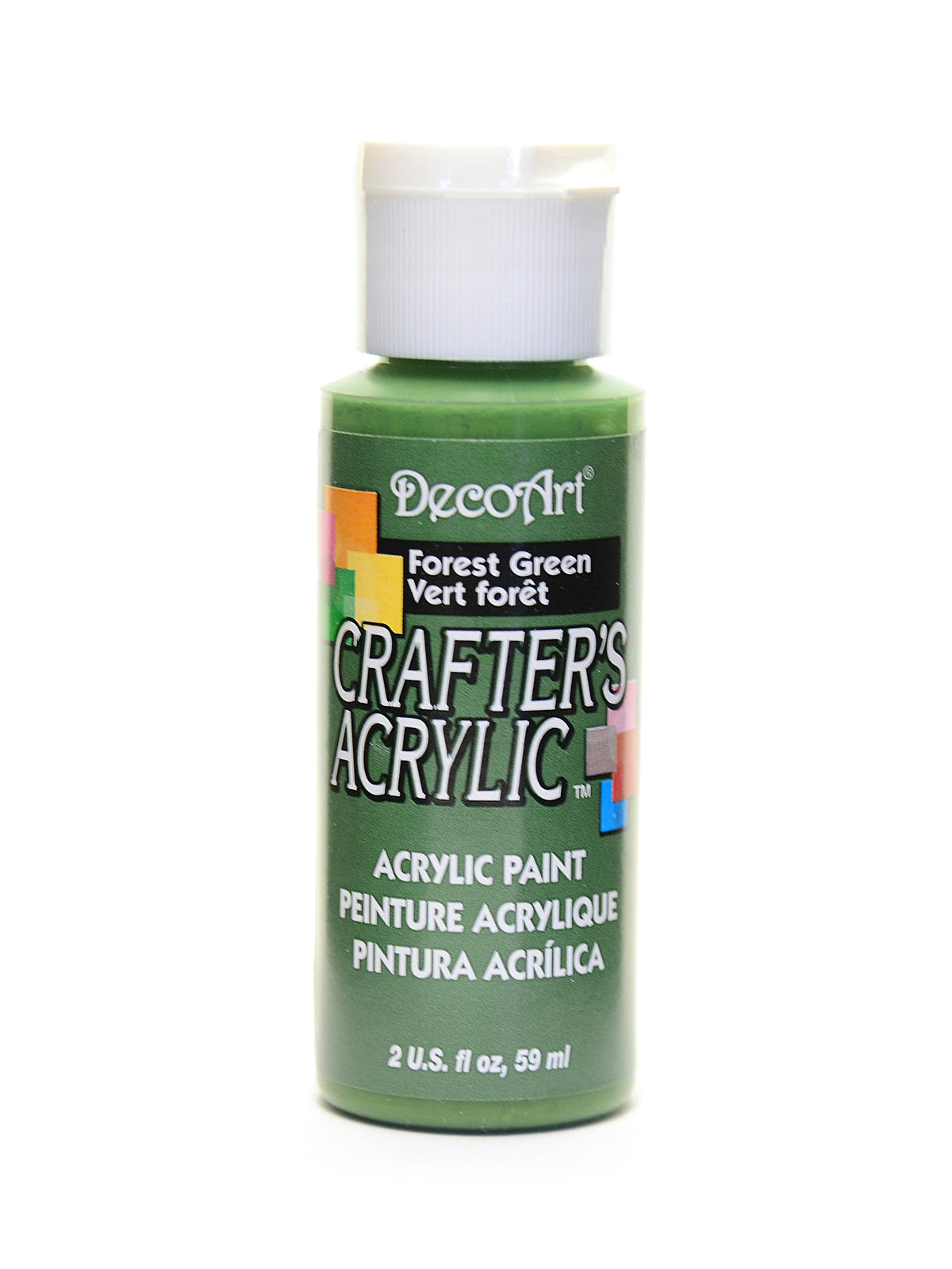Crafters Acrylic 2 oz forest green