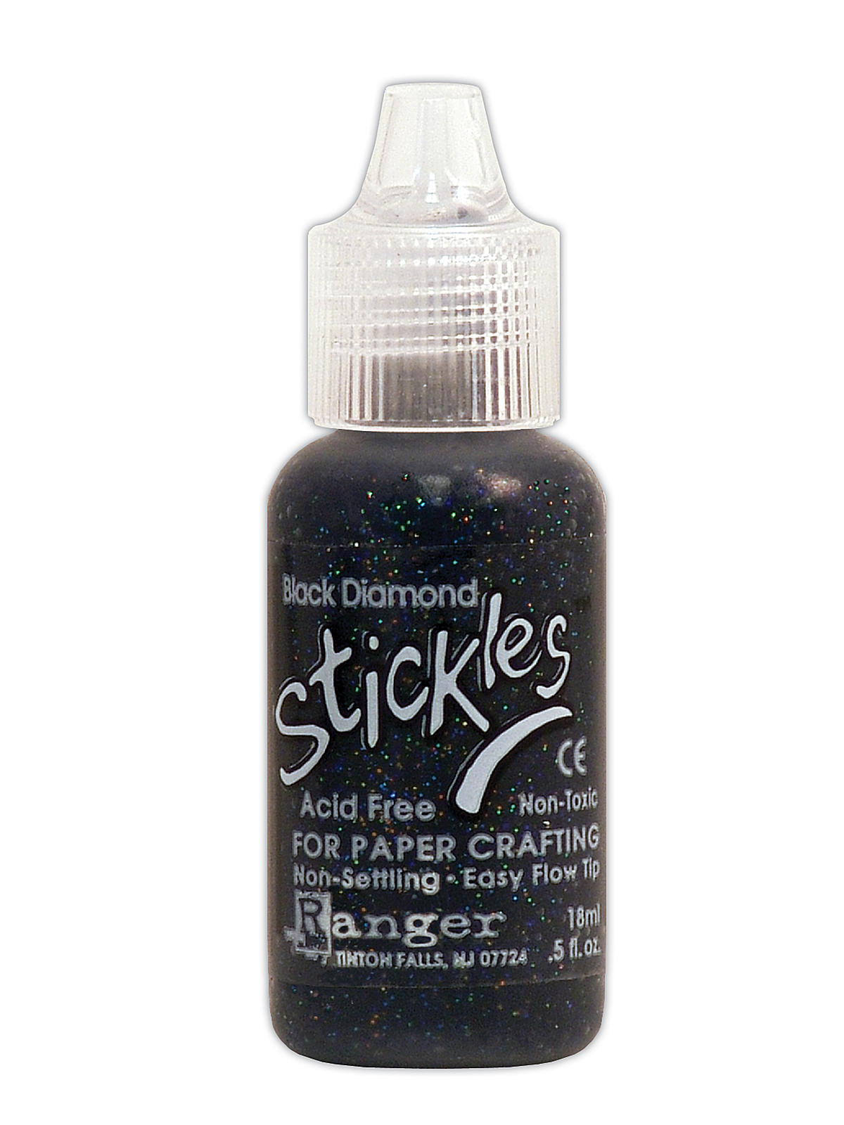 Stickles Glitter Glue black diamond 0.5 oz. bottle
